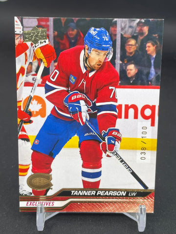 2023 UPPER DECK EXTENDED SERIES - EXCLUSIVE - #'D/100 - SINGLES - SELECT YOUR PLAYER