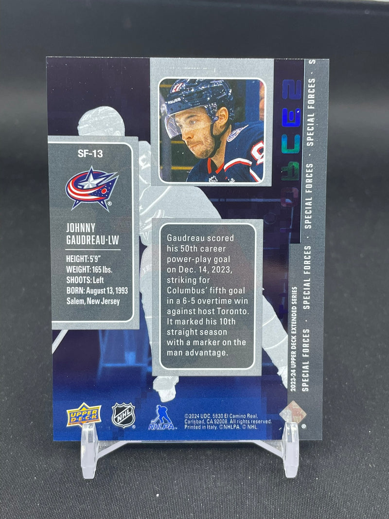 2023 UPPER DECK EXTENDED SERIES - SPECIAL FORCES - J. GAUDREAU -