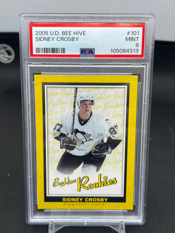 2005 UPPER DECK BEE HIVE - BEE HIVE ROOKIES - S. CROSBY - #101 - PSA 9 - RC