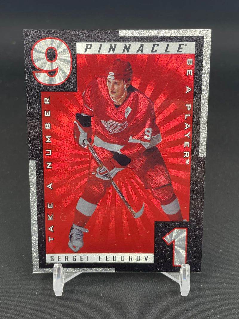 1998 PINNACLE - TAKE A NUMBER - S. FEDOROV -