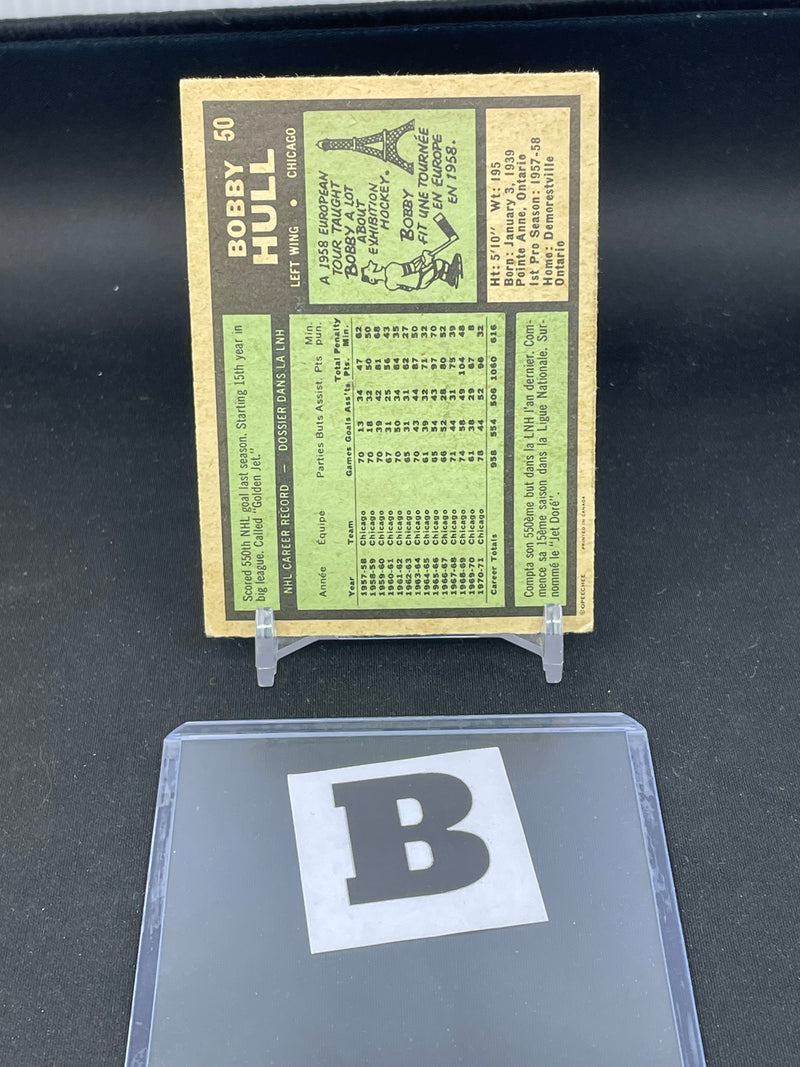 1971 O-PEE-CHEE - B. HULL -