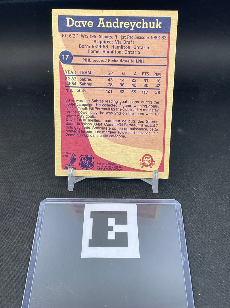 1984 O-PEE-CHEE - D. ANDREYCHUK -