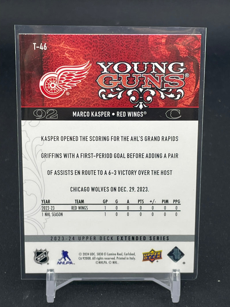 2023 UPPER DECK EXTENDED SERIES - TRIBUTE YOUNG GUNS - M. KASPER -