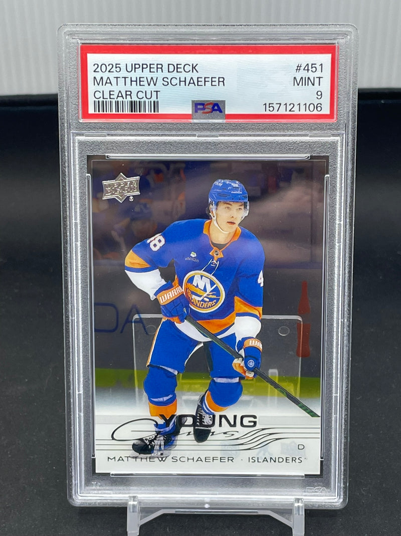 2025 UPPER DECK SERIES TWO - CLEAR CUT - YOUNG GUNS - M. SCHAEFER -