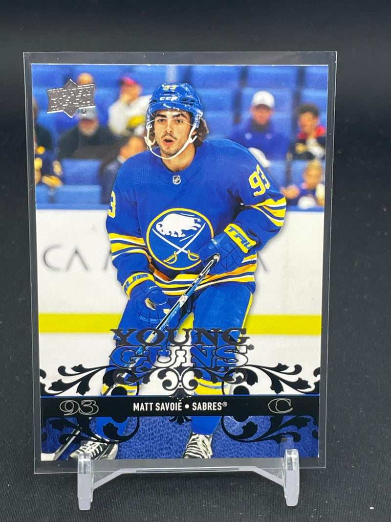 2023 UPPER DECK EXTENDED SERIES - TRIBUTE YOUNG GUNS - M. SAVOIE -