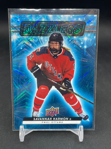 2024 UPPER DECK PWHL - DAZZLERS BLUE - SINGLES - SELECT YOUR PLAYER