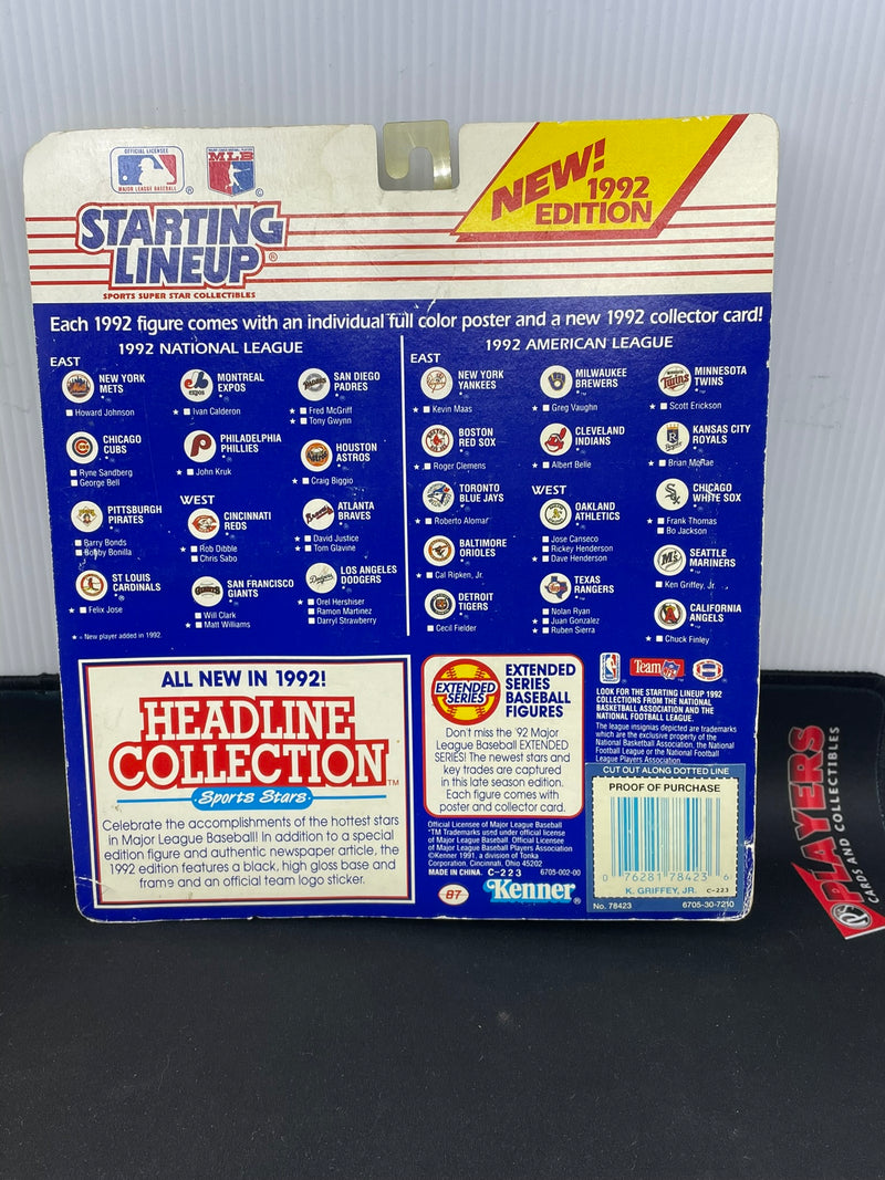 1992 STARTING LINEUP KEN GRIFFEY JR. SEALED