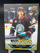 2024 UPPER DECK SERIES ONE - UD CANVAS - YOUNG GUNS - O. ZELLWEGER -