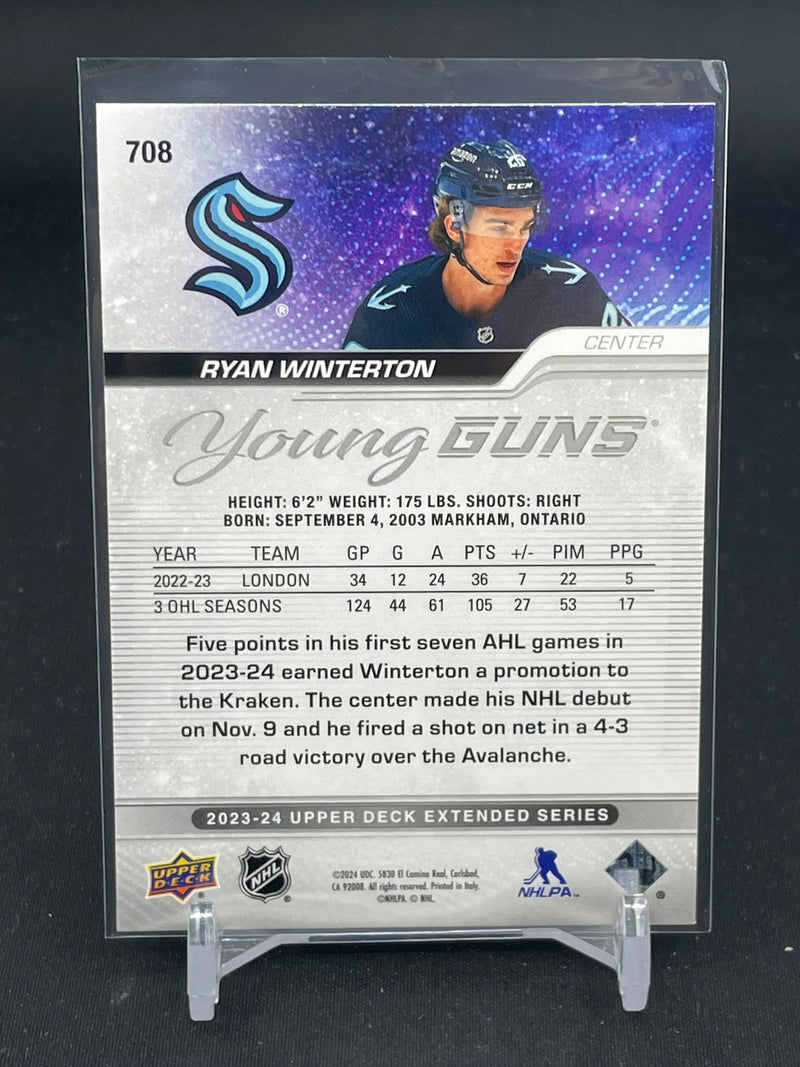 2023 UPPER DECK EXTENDED SERIES - YOUNG GUNS - R. WINTERTON -