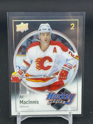 2023 UPPER DECK EXTENDED SERIES - HOCKEY HEROES - A. MACINNIS - #HH-22