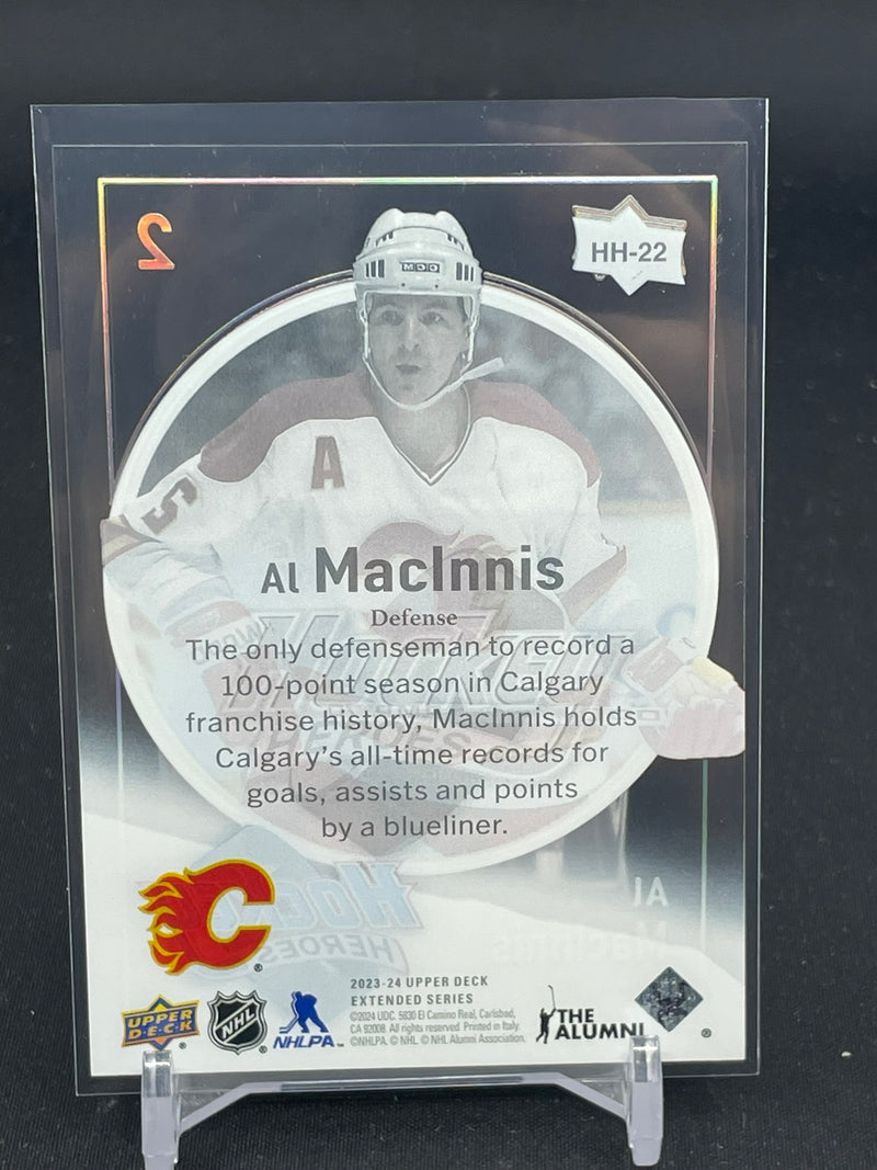 2023 UPPER DECK EXTENDED SERIES - HOCKEY HEROES - A. MACINNIS -