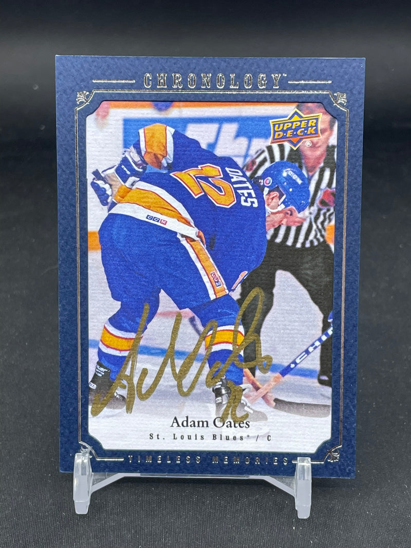 2018 UPPER DECK CHRONOLOGY - TIMELESS MEMORIES - A. OATES -