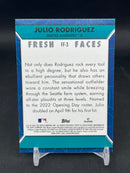 2022 TOPPS SERIES TWO - FRESH FACES - J. RODRIGUEZ -