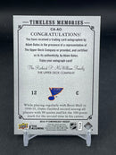 2018 UPPER DECK CHRONOLOGY - TIMELESS MEMORIES - A. OATES -