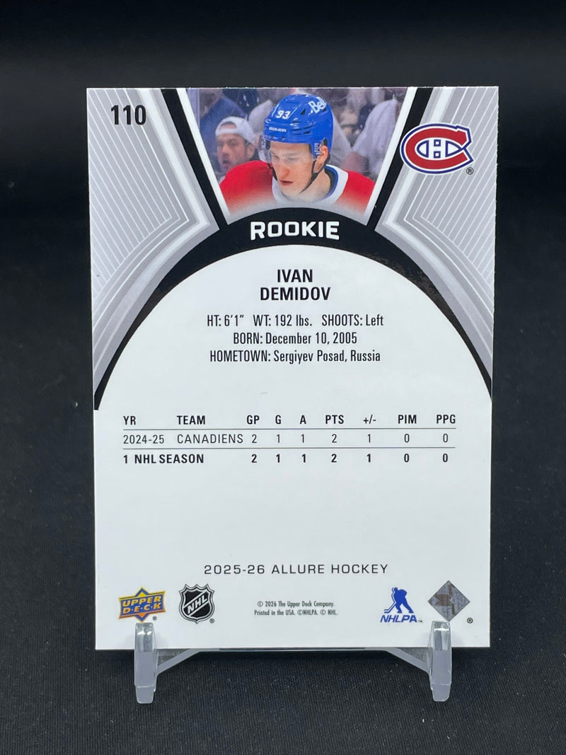 2025 UPPER DECK ALLURE - ROOKIE - I. DEMIDOV -