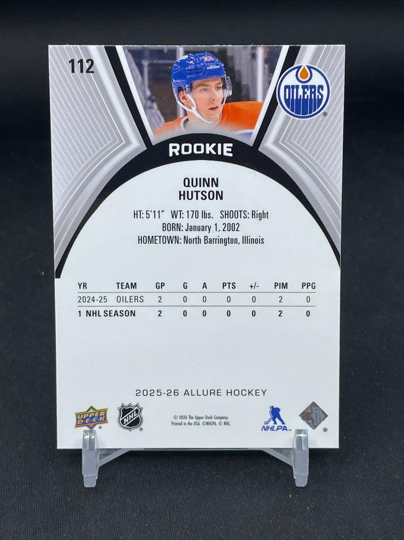 2025 UPPER DECK ALLURE - ROOKIE - Q. HUTSON -