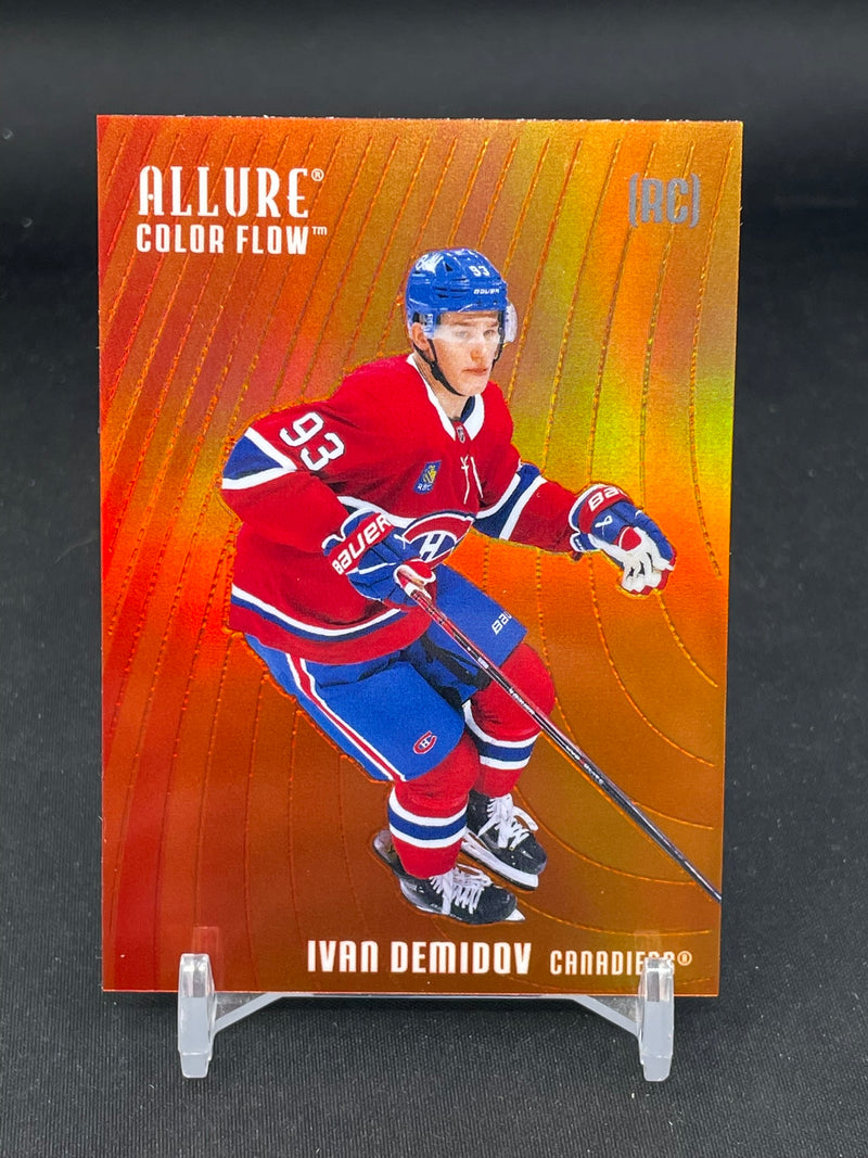 2025 UPPER DECK ALLURE - RED-ORGANGE - COLOR FLOW - I. DEMIDOV -