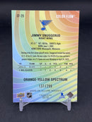 2025 UPPER DECK ALLURE - ORANGE-YELLOW SPECTRUM - COLOR FLOW - J. SNUGGERUD - #CF-29 - #'D/299 - RC
