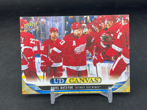 2025 UPPER DECK EXTENDED SERIES - UD CANVAS - RETIRED - P. DATSYUK - #C378