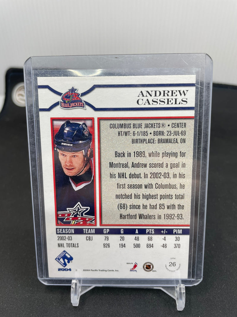 2004 PACIFIC - PRIVATE STOCK RESERVE - A. CASSELS - #26 - #'D/350