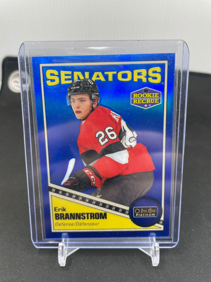 2019 UPPER DECK O-PEE-CHEE PLATINUM - BLUE RAINBOW - RETRO - E. BRANNSTROM - #R-55 - #'D/149 - RC