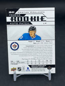 2018 UPPER DECK PREMIER - ROOKIE AUTO PATCH - K. VESALAINEN - #AR-KV - #'D/249 - RELIC - AUTOGRAPH - RC