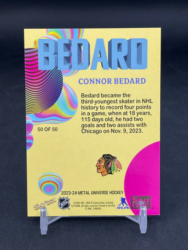 2023 UPPER DECK METAL UNIVERSE SKYBOX - Z-FORCE - C. BEDARD -