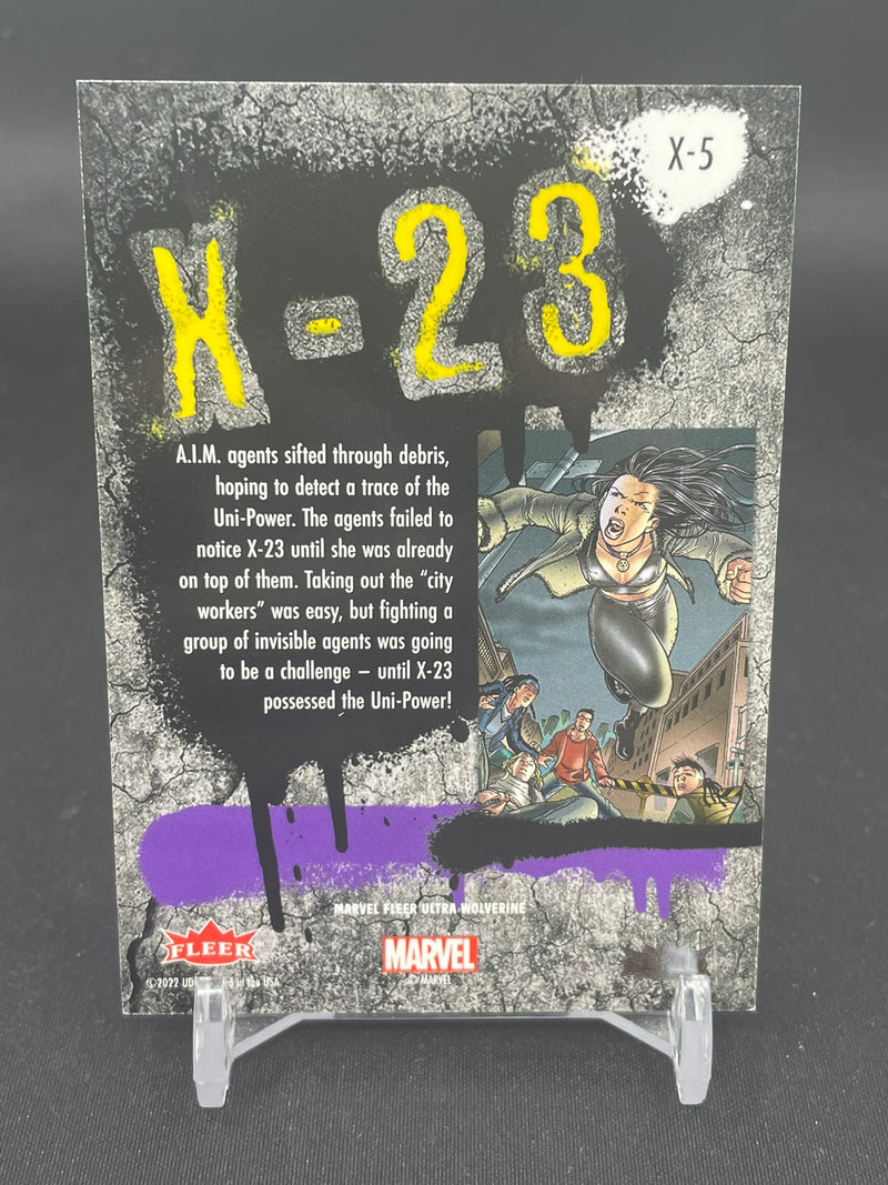 2023 UPPER DECK FLEER ULTRA WOLVERINE - X-23 -