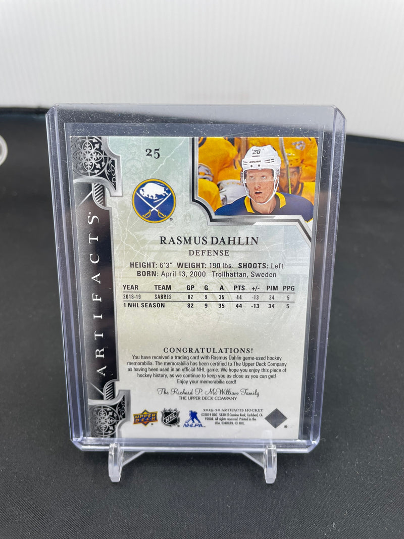 2019 UPPER DECK ARTIFACTS - GOLD DUAL RELIC -