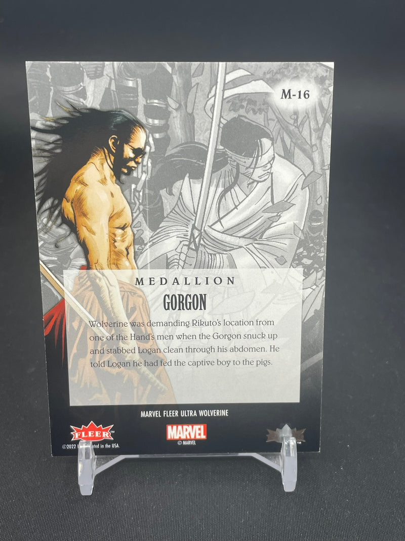 2023 UPPER DECK FLEER ULTRA WOLVERINE - MEDALLION - GORGON -