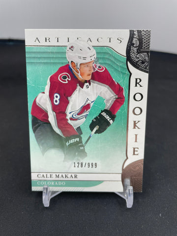 2019 UPPER DECK ARTIFACTS - ROOKIE - C. MAKAR - #161 - #'D/999 - RC