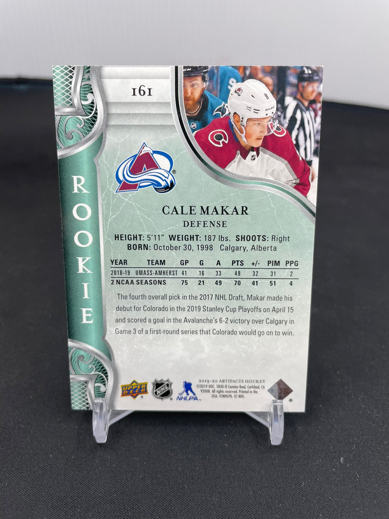 2019 UPPER DECK ARTIFACTS - ROOKIE - C. MAKAR - #161 - #'D/999 - RC