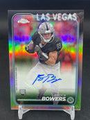 2024 TOPPS CHROME - BASE AUTOGRAPH - B. BOWERS -