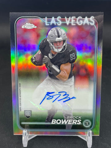 2024 TOPPS CHROME - BASE AUTOGRAPH - B. BOWERS - #RA-BBO - AUTOGRAPH - RC