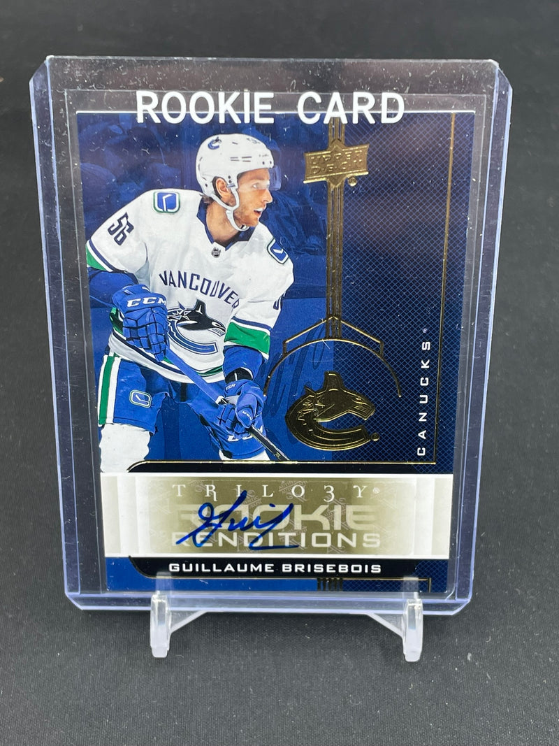 2019 UPPER DECK TRILOGY - ROOKIE RENDITIONS - G. BRISEBOIS -