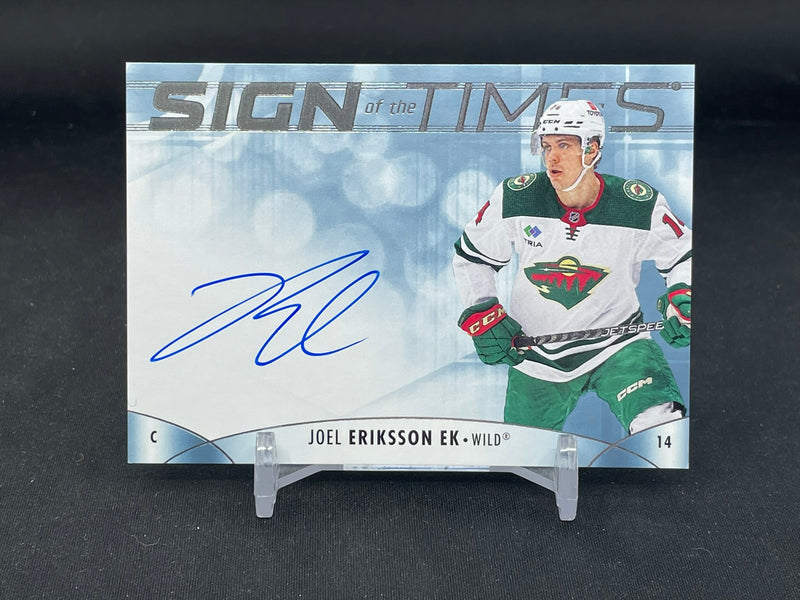 2023 UPPER DECK SP AUTHENTIC - SIGN OF THE TIMES - J. ERIKSSON EK -