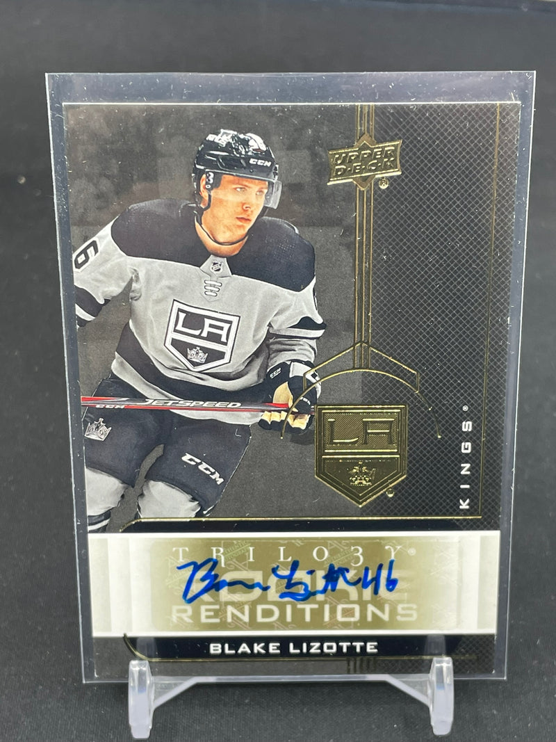 2019 UPPER DECK TRILOGY - ROOKIE RENDITIONS - B. LIZOTTE -