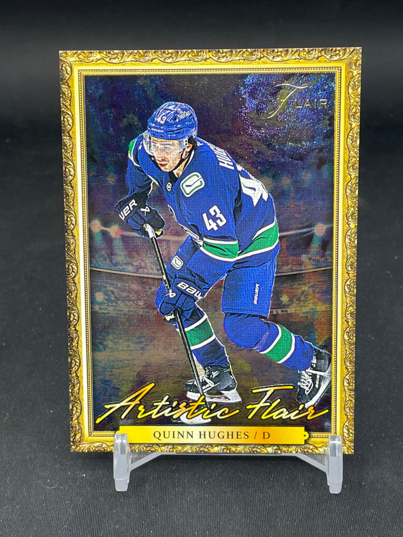 2025 UPPER DECK FLAIR - ARTISTIC FLAIR - Q. HUGHES -