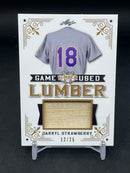 2021 LEAF LUMBER - GAME USED LUMBER - D. STRAWBERRY - #GUL-20 - #'D/25 - RELIC