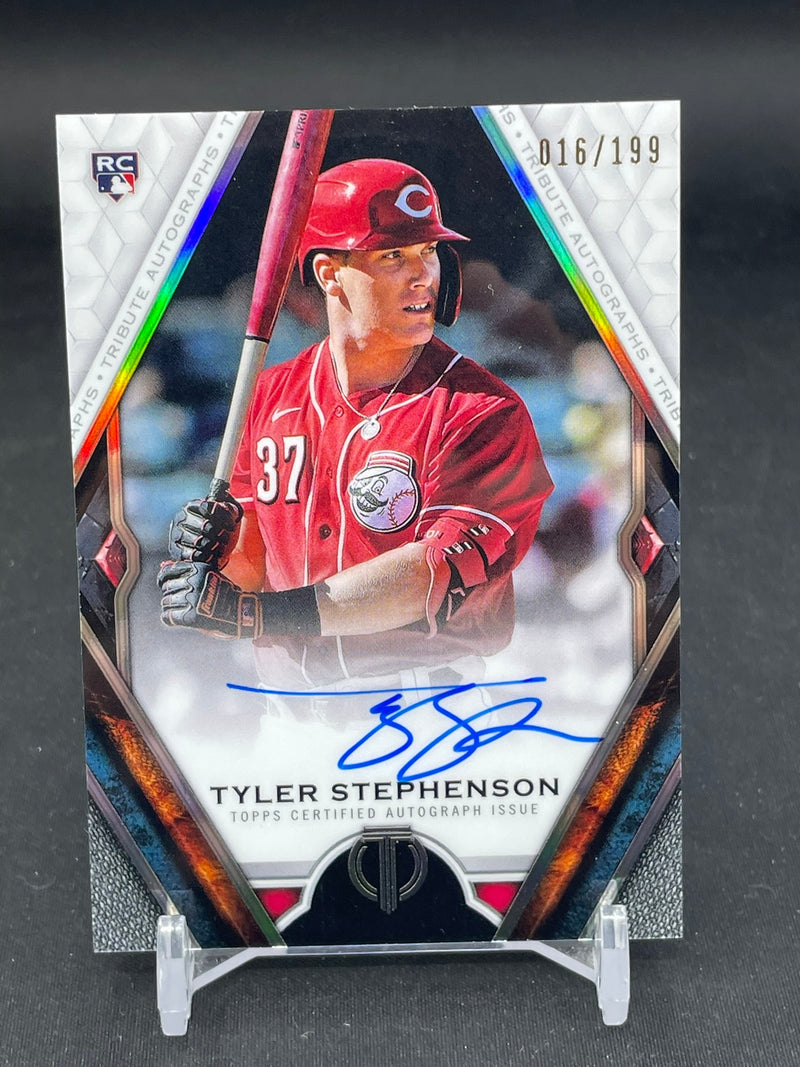 2021 TOPPS TRIBUTE - T. STEPHENSON - #TA-TS - #'D/199 - AUTOGRAPH - RC