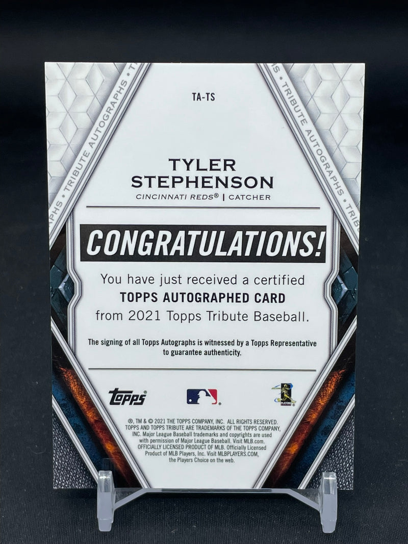 2021 TOPPS TRIBUTE - T. STEPHENSON - #TA-TS - #'D/199 - AUTOGRAPH - RC