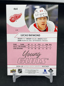 2024 UPPER DECK SERIES TWO - UD EXCLUSIVES - YOUNG GUNS RENEWED - L. RAYMOND - #464 - #'D/100