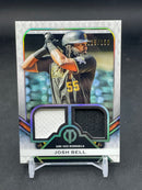 2021 TOPPS TRIBUTE - J. BELL - #DR-JB - #'D/150 - DUAL RELIC