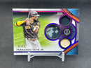 2021 TOPPS TRIBUTE - PURPLE - F. TATIS JR. - #TTR-FTJ - #'D/50 - TRIPLE RELIC