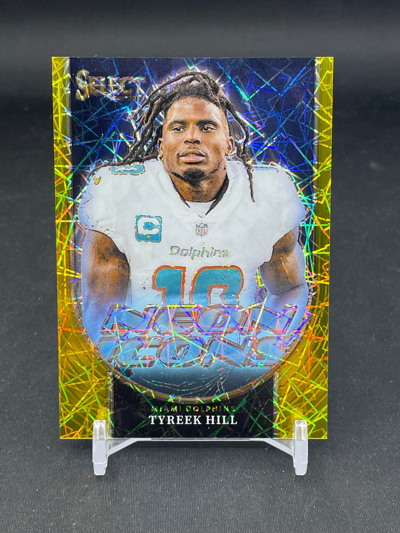 2023 PANINI SELECT - GOLD PRIZM - NEON ICONS - T. HILL - #NI-THI - #'D/10