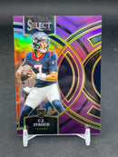 2023 PANINI SELECT - PURPLE PRIZM - C. STROUD - #183 - #'D/75 - RC