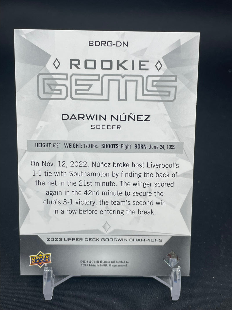 2023 UPPER DECK GOODWIN CHAMPIONS - ROOKIE GEMS - D. NUNEZ - #BDRG-DN - #'D/349