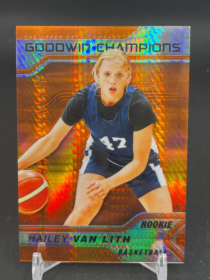 2023 UPPER DECK GOODWIN CHAMPIONS - ORANGE PRISM - H. VAN LITH - #P41 - #'d/499