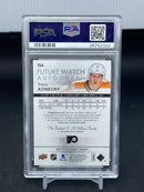 2016 UPPER DECK SP AUTHENTIC - INSCRIBED FUTURE WATCH AUTO - T. KONECNY - #154 - #'D/999 - AUTOGRAPH - PSA 9 - RC
