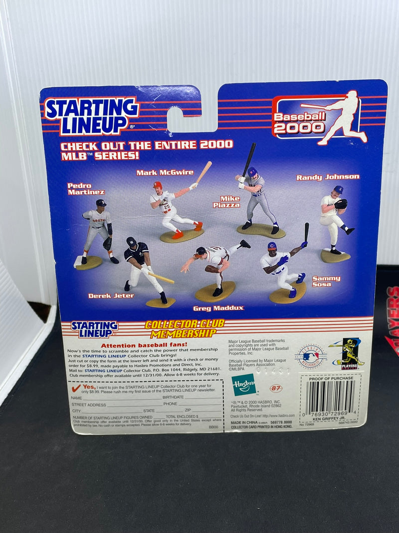 2000 BASEBALL EXTENDED SERIES STARTING LINEUP KEN GRIFFEY JR FIGURE